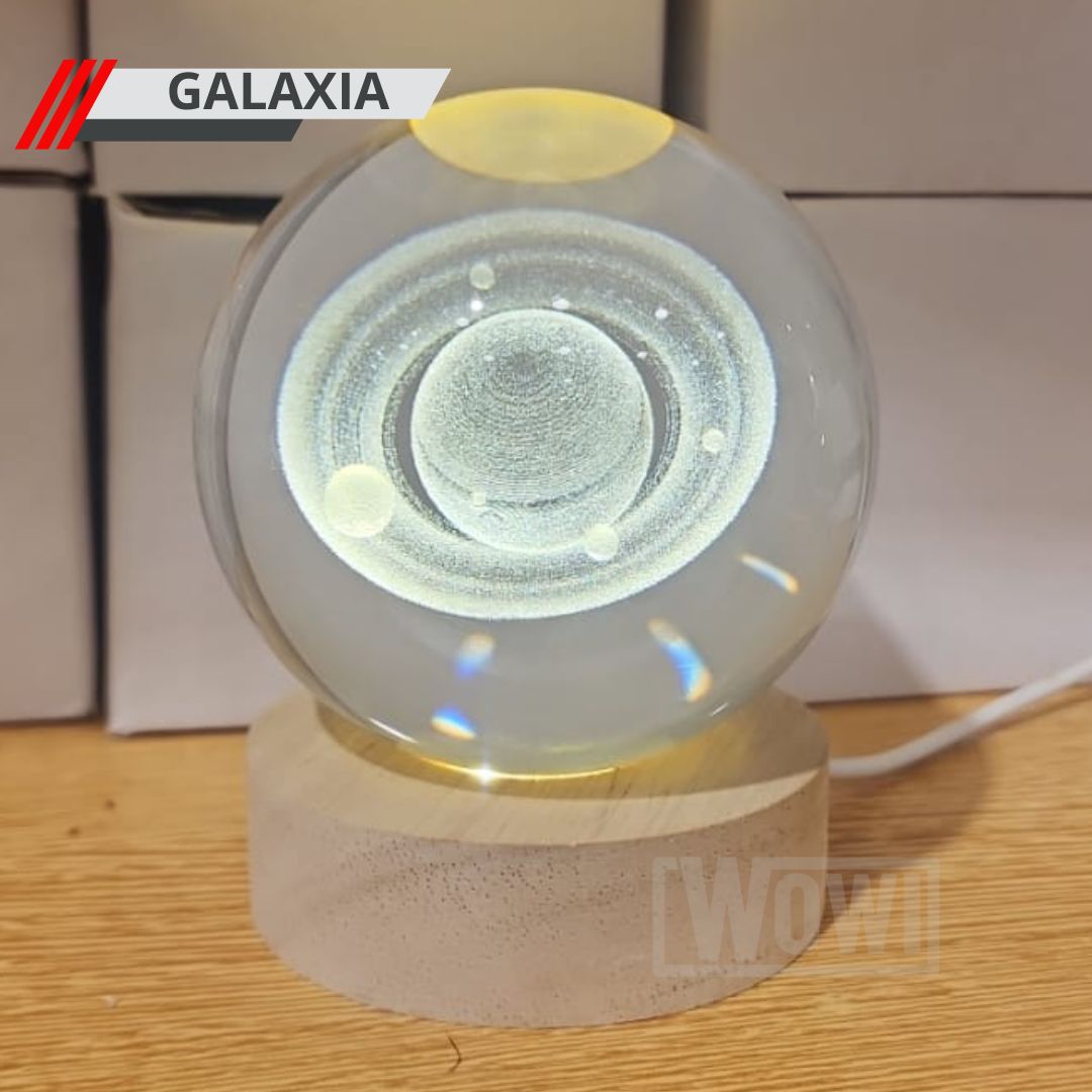 Lampara Led Bola De Cristal