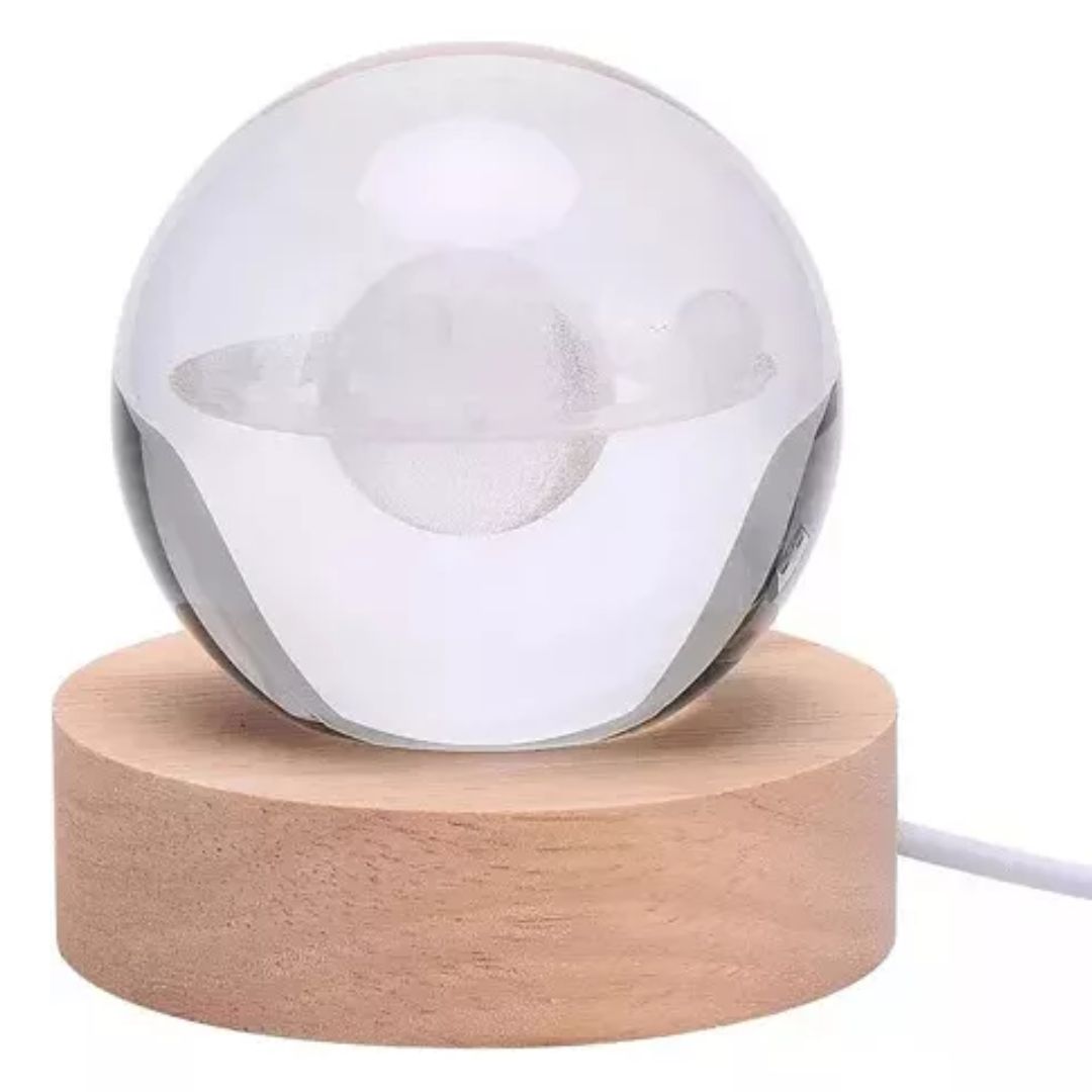 Lampara Led Bola De Cristal