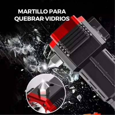 Linterna Con Martillo De Seguridad